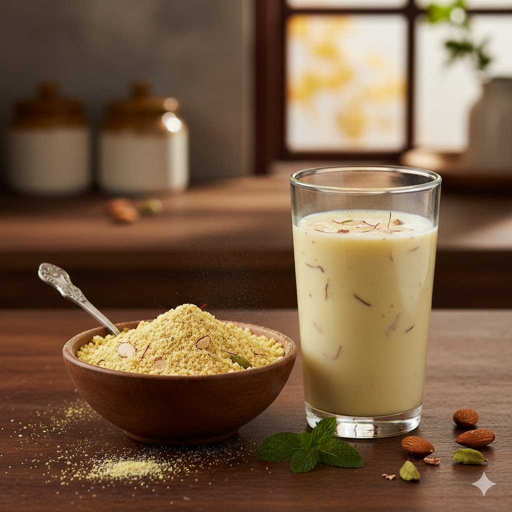 instant badam drink premix