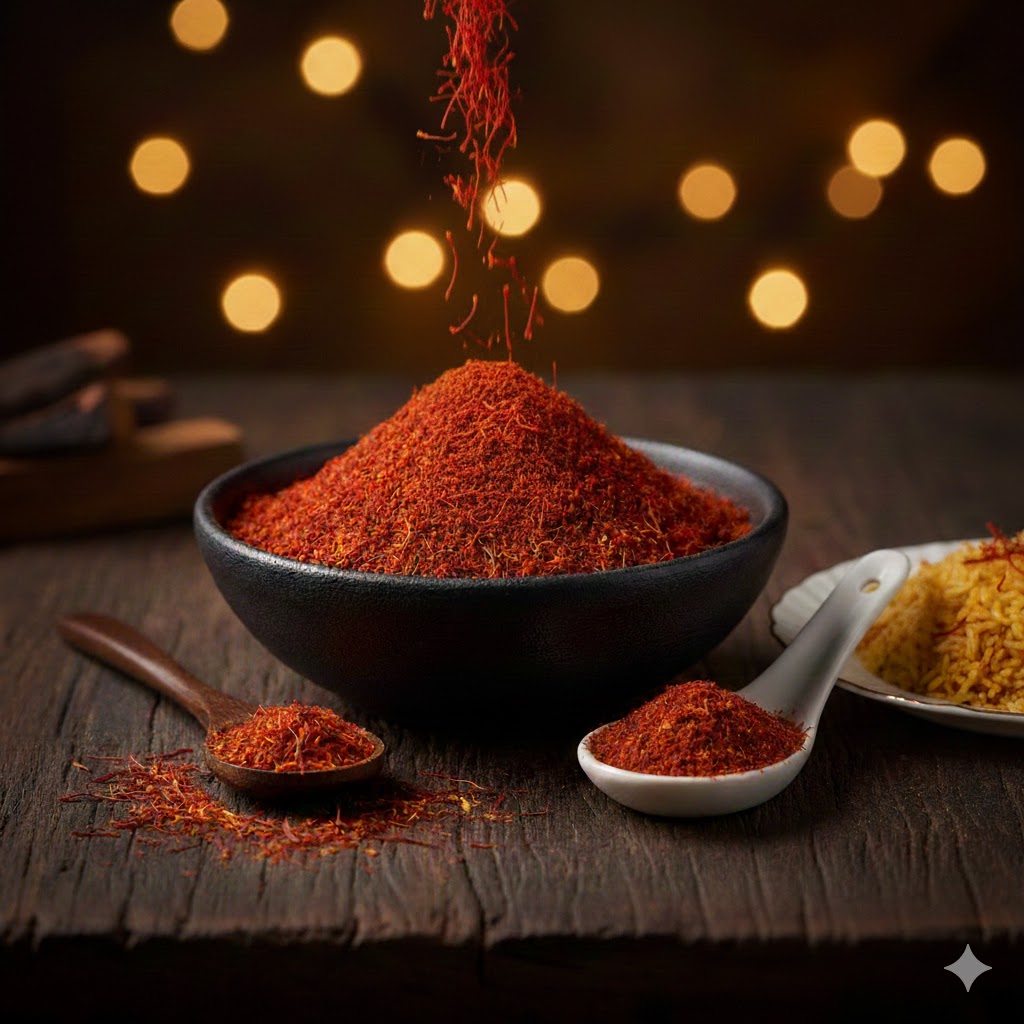 saffron flavor extract powder