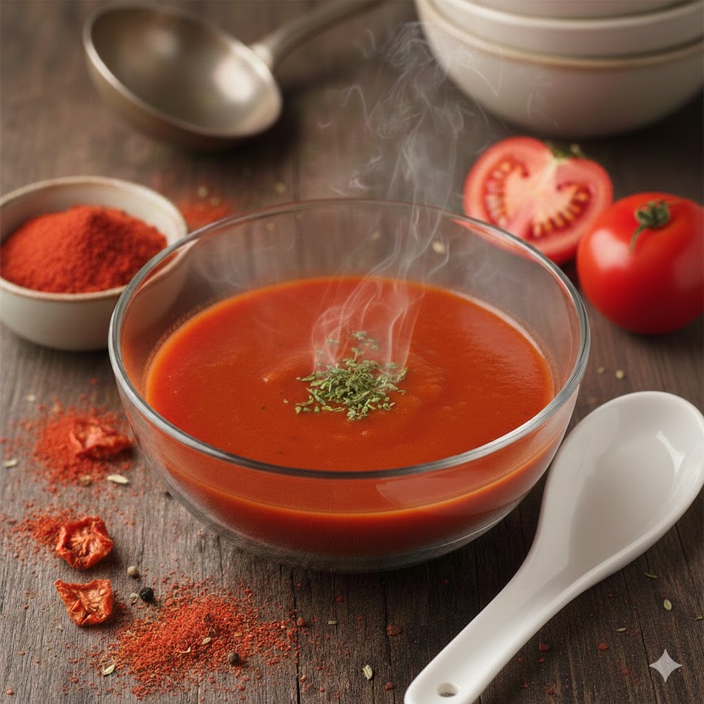 tomato soup powder ( clear)