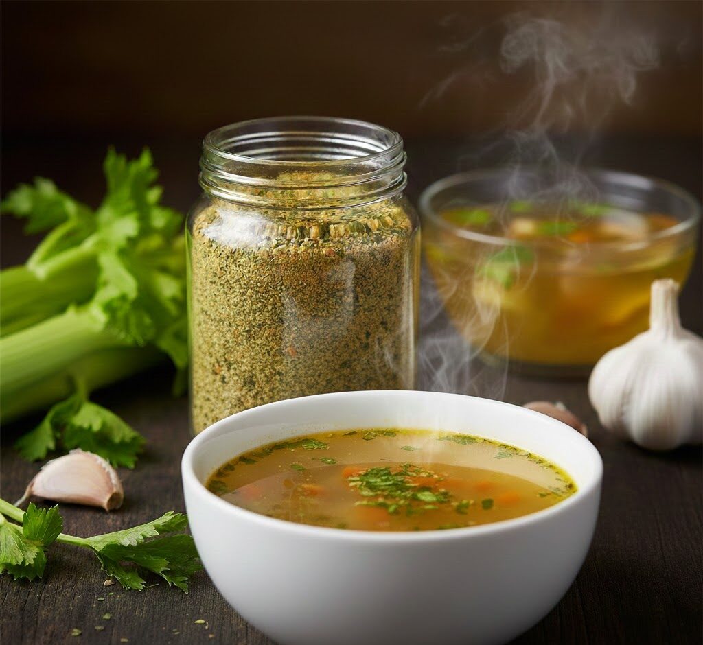 veg broth soup